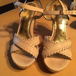 Coach Heeled Sandals,, little wear,,,